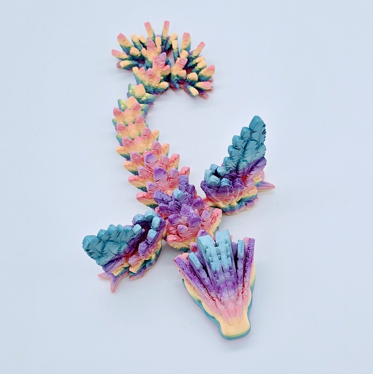 Federdrache Baby Ansicht 3